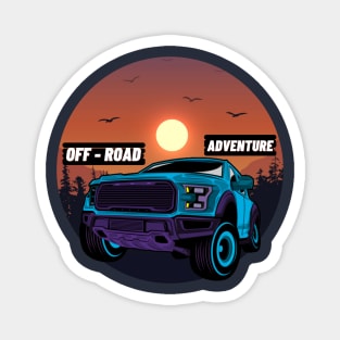 off - road adventure Magnet