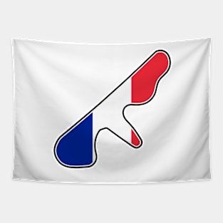 Circuit de Dijon-Prenois [flag] Tapestry