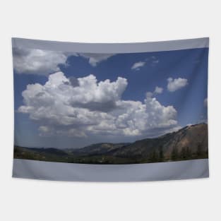 Summer Cloud Panorama Tapestry