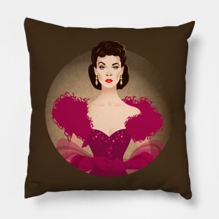 Red Scarlett Pillow