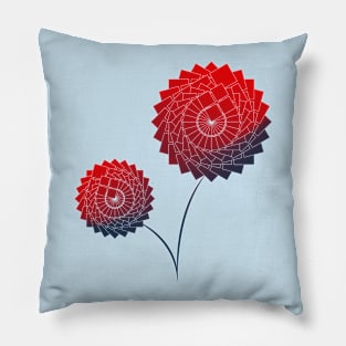 New Edge Flowers Pillow