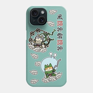 WIND CAT GOD THUNDER CAT GOD Phone Case