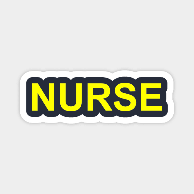 Nurse T-Shirt | Text for Nurses Magnet by Betta's Collections