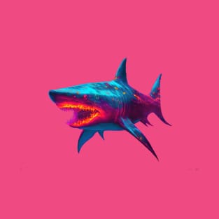 Neon Shark T-Shirt