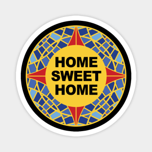 Dragon Carpet Con Home Sweet Home Circle Magnet