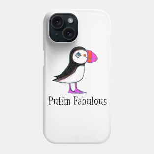 Puffin fabulous Phone Case