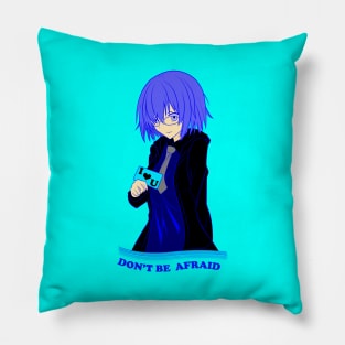 Blue Waifu Pillow