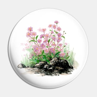 September 9th birthday flower Pin