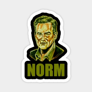 Comedian Norm Macdonald Magnet