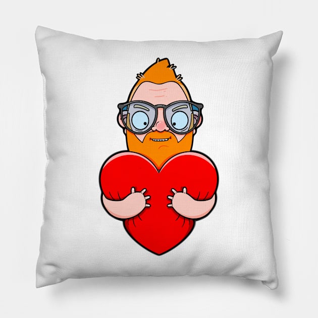 Hot Ginger Daddy Hug Pillow by LoveBurty