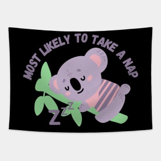 most likely to take a nap Tapestry