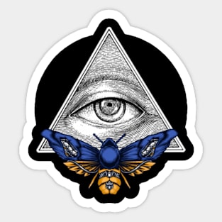 All Seeing Eye Stickers for Sale