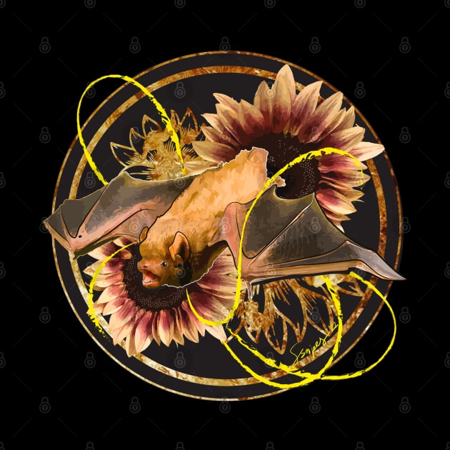 Autumn Bat Emblem by Sierra Snipes Studio