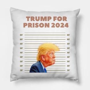 donald trump Mugshot 2024 never surrender Pillow