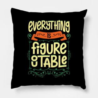 Cute Everything Is Figureoutable Self Improvement Pillow