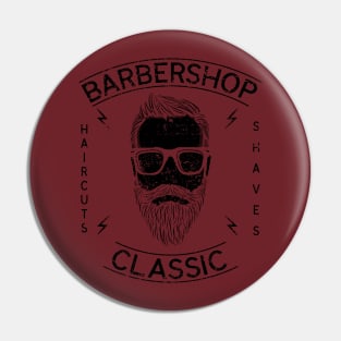Barber shop classic Pin
