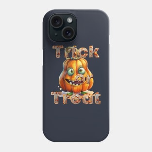 Scary Pumpkin Trick or Treat Phone Case