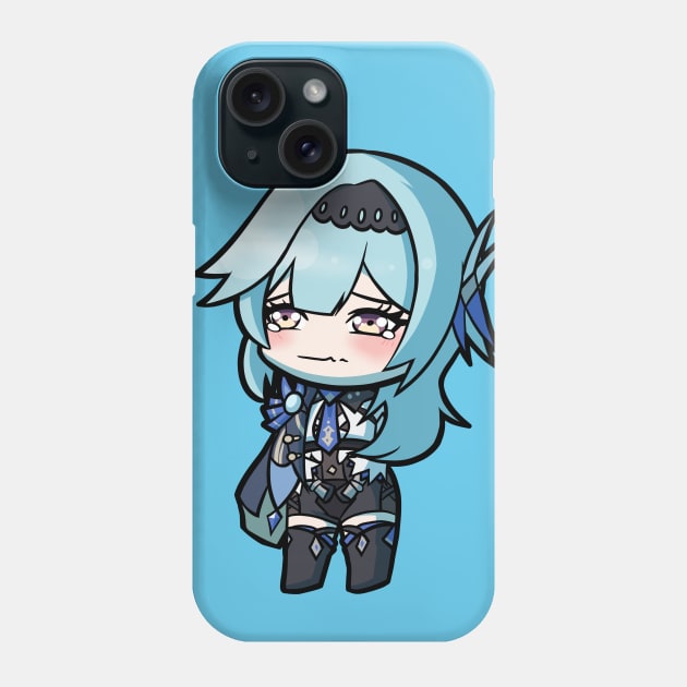 Chibi Eula - Genshin Impact Phone Case by MangaXai