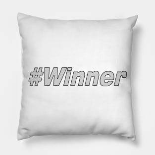 Hashtag Winner Pillow