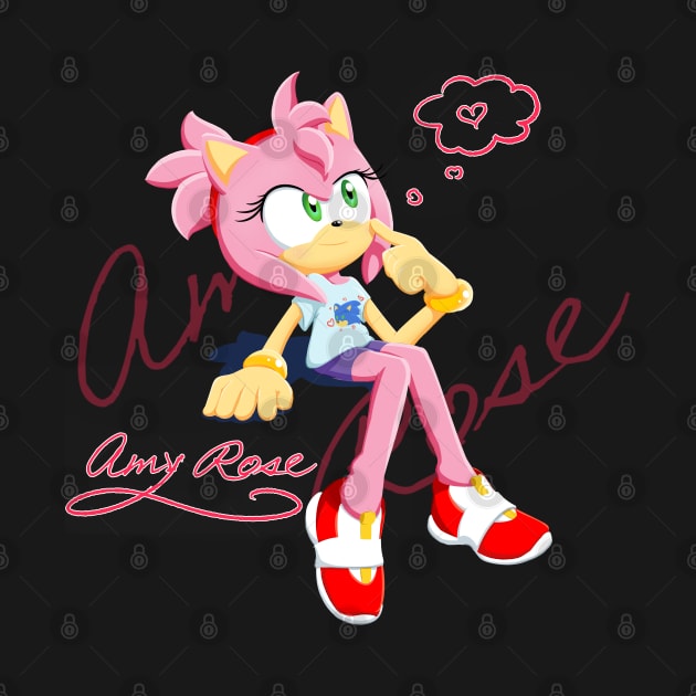 Amy Rose by TheSonicProf