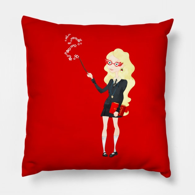 Witch Pillow by LaBellaCiambella