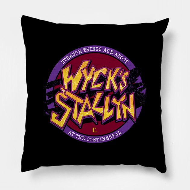 Wyck's Stallyn Pillow by TrulyMadlyGeekly