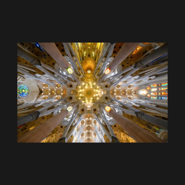 Sagrada Familia cathedral in Barcelona, Spain by mitzobs