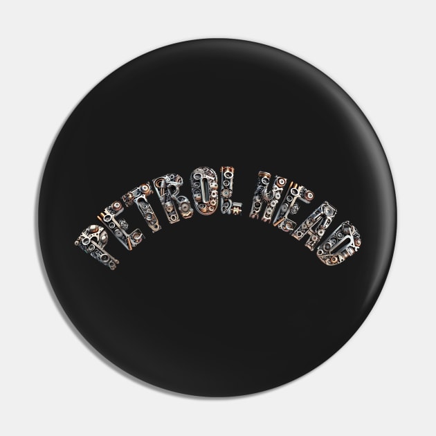 Petrol Head Pin by ArtShare