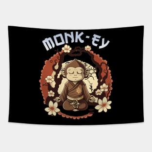 Monk-Ey Tapestry