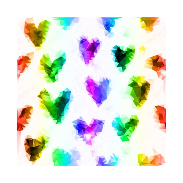 Love hearts multicolored by ngmx