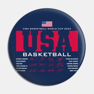 USA - Basketball - FIBA WC 2023 Pin