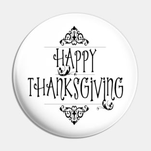 Happy thanks giving Pin