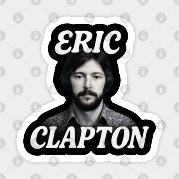 Eric Clapton 1945 - Eric Clapton Vintage - Sticker | TeePublic