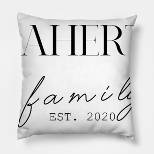 Flaherty Family EST. 2020, Surname, Flaherty Pillow