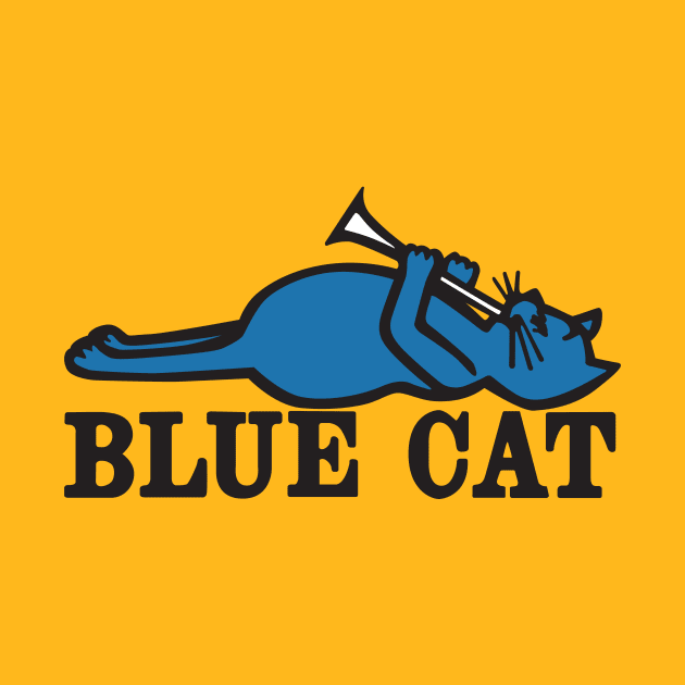 Blue Cat Records by MindsparkCreative