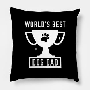 World's Best Dog Dad Pillow