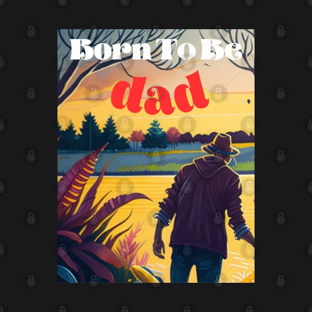 Born to be  Dad by Elite & Trendy Designs