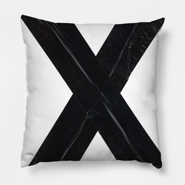 Tape X Pillow by maxha