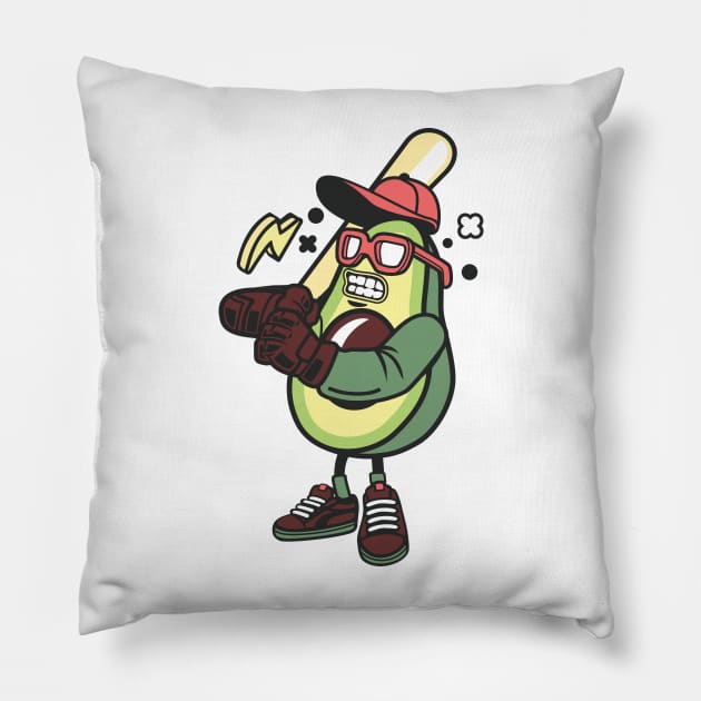 Avo-Ball All-Star Pillow by UniqueMe