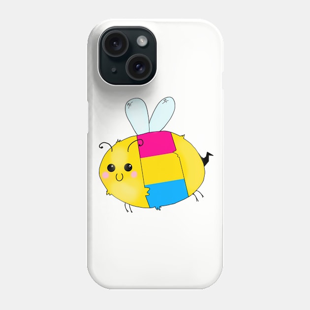 Pride Bees - Pansexual Phone Case by Rendi_the_Graye