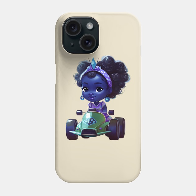 Go Kart Princess Phone Case by RATED-BLACK