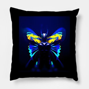 Butterfly Armor Version 1 Pillow