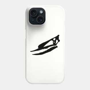 Dsungaripterus skull - black Phone Case