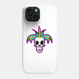 unicorn skull gang Phone Case