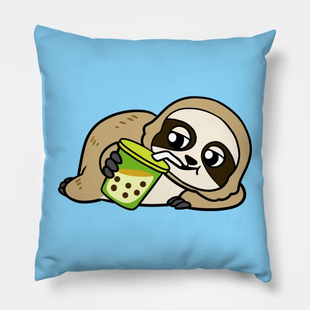 Boba Sloth Pillow by WildSloths