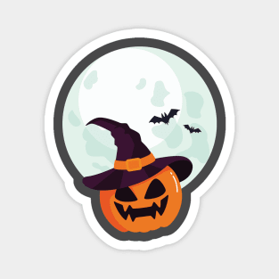 halloween pumpkin - v3 Magnet