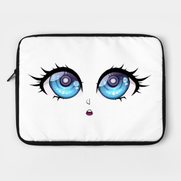 Surprised Anime Eyes Anime Laptop Case Teepublic Search, discover and share your favorite surprised anime gifs. teepublic