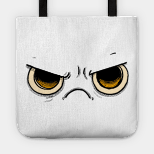 Grumpy Face Tote