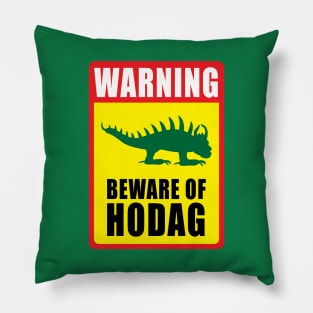 Warning Beware of Hodag Pillow