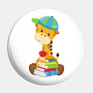 Cute Giraffe, Giraffe Going To School, Books Pin